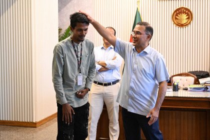 বিএনপি চেয়ারম্যান ও প্রধানমন্ত্রী জনাব তারেক রহমানের সঙ্গে সাক্ষাতের মধ্য দিয়ে স্বপ্নপূরণ হলো তাবিউল ইসলাম রাকিবের