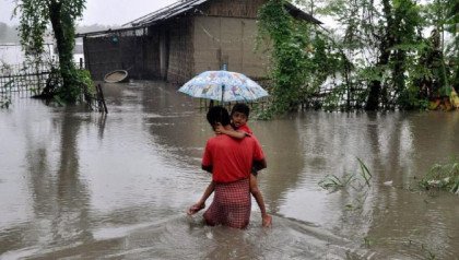 বন্যায় আসামে মৃতের সংখ্যা বেড়ে ৯৫