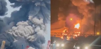 সৌদির জুবাইল ও জিজানে জ্বালানি স্থাপনায় বিস্ফোরণ ও অগ্নিকাণ্ড