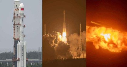 উৎক্ষেপণের ৮৫ সেকেন্ডেই চীনা রকেট বিস্ফোরণ