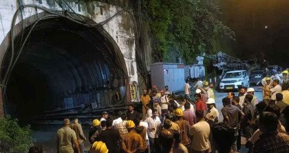ভারতের উত্তরাখণ্ডে টানেল ধস, নিহত ৭