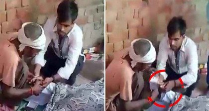 সম্পত্তির জন্য মৃত বাবার আঙুলের ছাপ নিলেন ছেলে