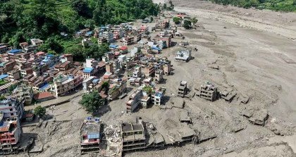 নেপালে ভয়াবহ বন্যায় নিহত বেড়ে ৪৭৫