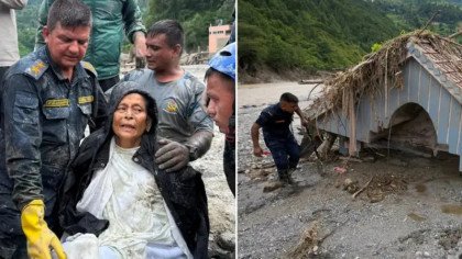 পরিবারের শ্রাদ্ধানুষ্ঠানের মাঝেই জীবিত উদ্ধার নেপালি নারী