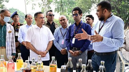 বর্জ্য থেকে জ্বালানি তেল উৎপাদন প্রকল্প পরিদর্শন করলেন প্রধানমন্ত্রী বর্জ্য থেকে জ্বালানি তেল উৎপাদন প্রকল্প পরিদর্শন করলেন প্রধানমন্ত্রী