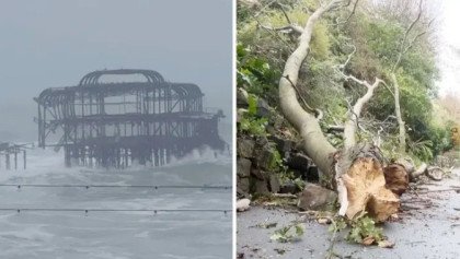 যুক্তরাজ্যে ঘূর্ণিঝড় বোয়েলের আঘাতে নিহত ২, বিদ্যুৎবিহীন ৯০ হাজার বাড়িঘর